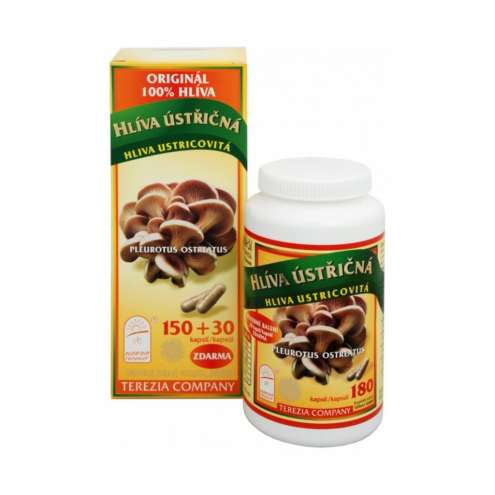 TEREZIA Oyster mushroom, 180 capsules